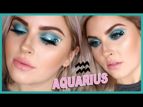 AQUARIUS Makeup Tutorial ♒ ZODIAC SIGNS SERIES 💕 Video