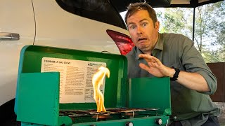 Camping Stove Repair | Fix low flame, fix yellow flame