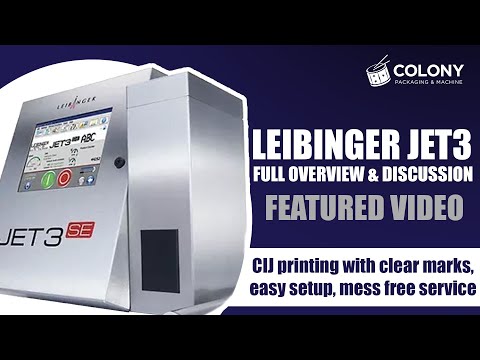 Leibinger Coding and Marking Systems with Colony Packaging & Machine