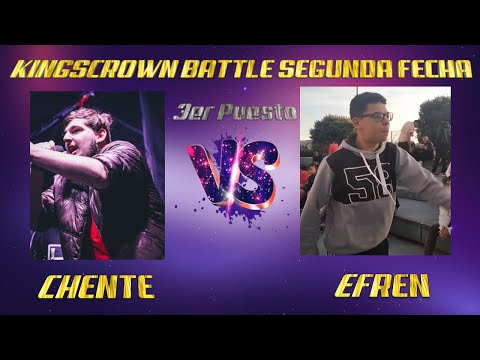 Chente vs Efren465 - King's Crown Battles Segunda Fecha