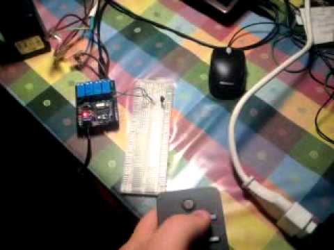 Accendere la luce con telecomando + arduino + modulo rele