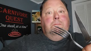 Brutal Meat Diet Day 10 Mukbang Dinner LIVE