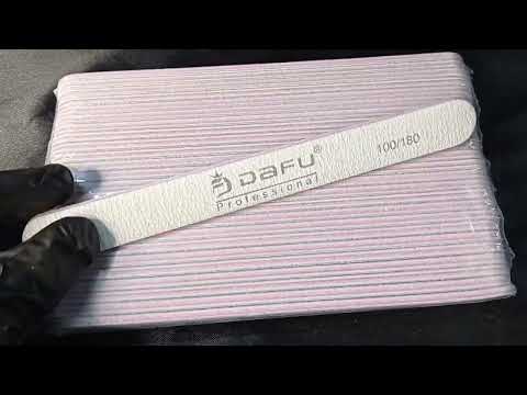 PACOTE LIXA RETA FINA DAFU COM 25 UN