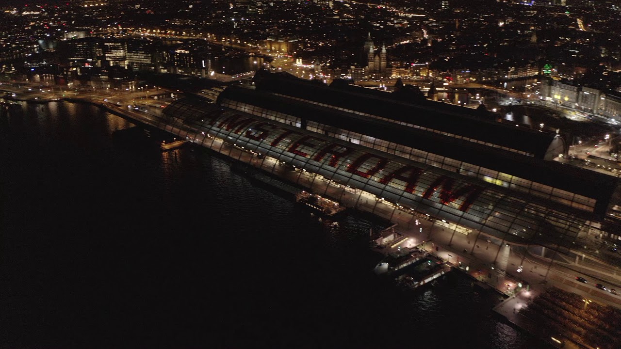 Experience the breathtaking bird's eye view of Centraal Station.