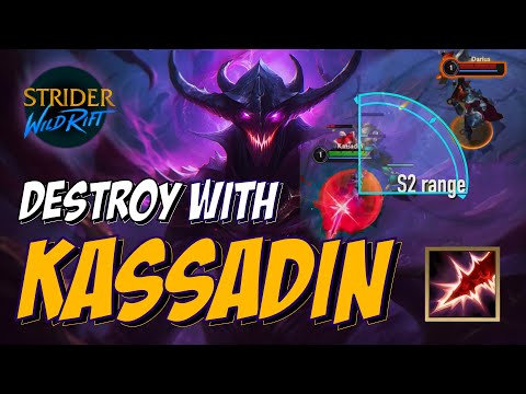 HOW TO ALWAYS WIN LANE WITH KASSADIN | Wild rift