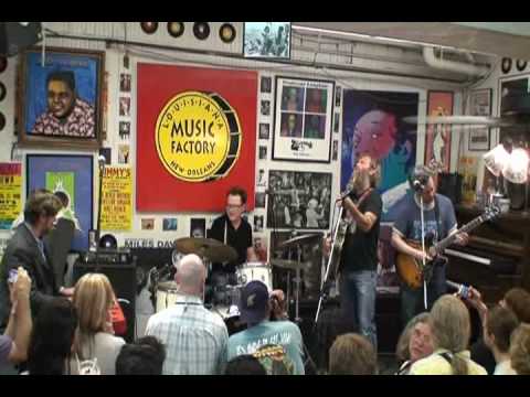 Stanton Moore Trio with Anders Osborne @ Louisiana Music Factory JazzFest 2010 - PT 1