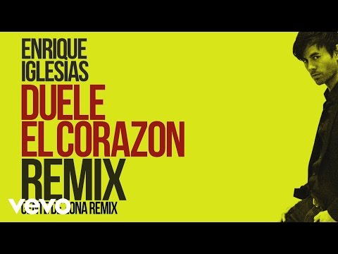 Enrique Iglesias - DUELE EL CORAZON (Remix)[Lyric Video] ft. Gente de Zona, Wisin