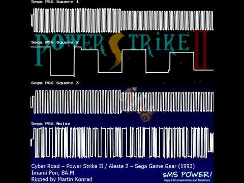 Power Strike II / Aleste 2 - Sega Game Gear - BA.M; Imami Pon