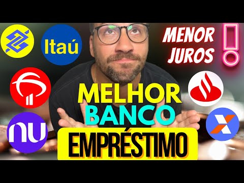 , title : 'Qual é o BANCO com a MENOR TAXA de JUROS para EMPRÉSTIMO?'