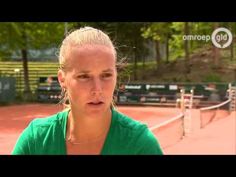 Richel Hogenkamp is klaar voor Roland Garros