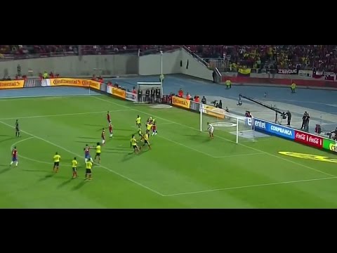 Chile vs Colombia 1-1 All goals | 13-11-2015