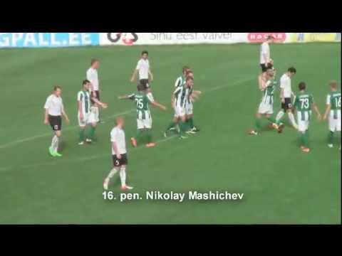 Tallinna Kalev - FC Flora 1:1 (1:1) - väravad