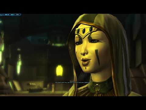 Star Wars  The Old Republic Training Nadia Grell she is expendable