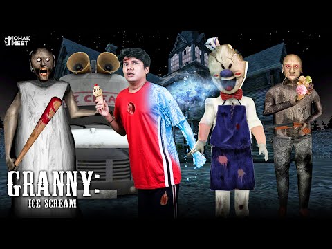 GRANNY : ICE SCREAM SHORT FILM : ग्रैनी | HORROR GAME GRANNY : CHAPTER 2 - SLENDRINA || MOHAK MEET