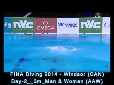 3m FINA Diving World Series 2014 - Windsor (CAN)