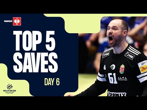 Top 5 Saves | Day 6 | Men's EHF EURO 2026