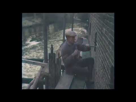 Dutch History: Haaksbargen Mill Restoration (1949)