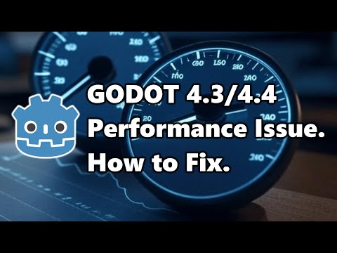 Significant performance issue with Godot 4.3/4.4 exposed - How to Fix
