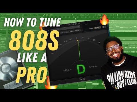 How to TUNE your 808 in 2 MINUTES! (Why YOUR 808 Sucks!) | Logic Pro X (10.5 UPDATE) Tuner Tutorial