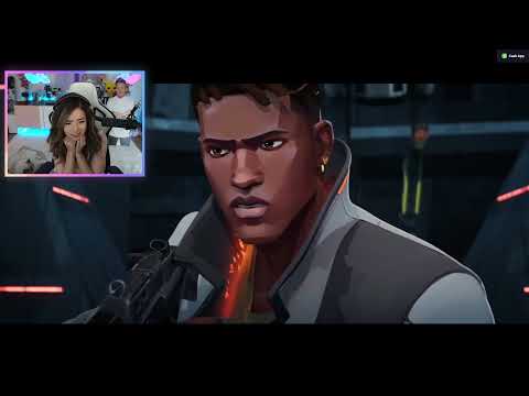 Pokimane Reacts To WARM UP // Episode 4 Cinematic - VALORANT