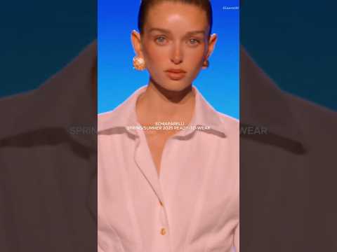 Schiaparelli 2025 💙 #shorts #fashion #schiaparelli