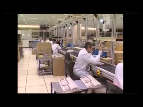 Amiga A1200 being manufactured