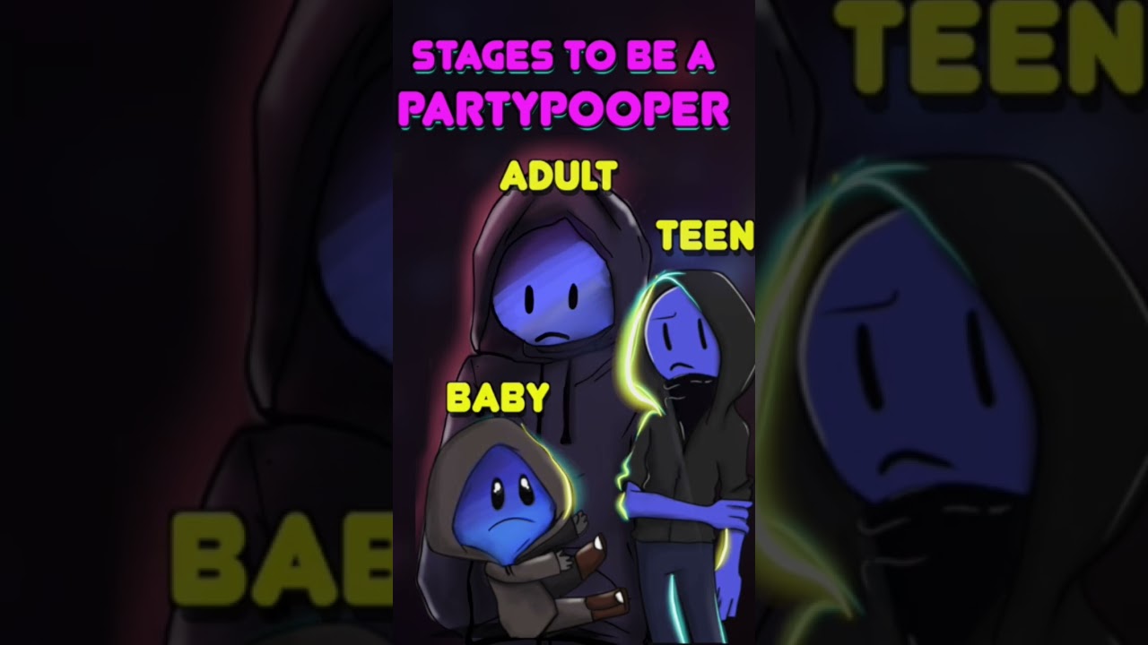 Adult, Teen And Baby Party Pooper | The Backrooms Explained