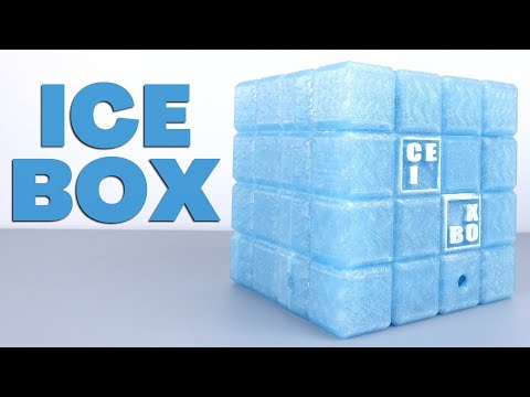 Ice Box Solution - 3D Printed - CoreMods Sequential Discovery Mechanical Puzzle