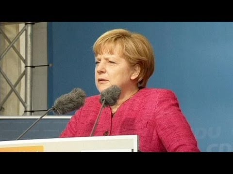 Germany: Angela Merkel faces angry voters at start of campaign trail