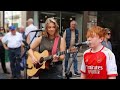 12 Year Old Young Ed Sheeran Is The New Ed On The Street Hallelujah Jeff Buckley Allie Sherlock