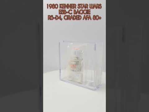 1980 Kenner Star Wars ESB-C Baggie, R5-D4, Graded AFA 80+