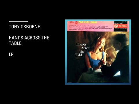 Tony Osborne And His Orchestra – Hands Across The Table - Lp