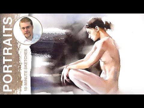 #211 Clara (Watercolor Portrait Tutorial)