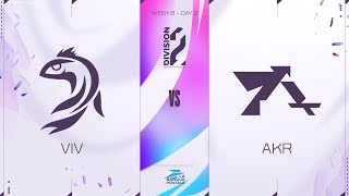LFL Division2 Spring Split 2023 - W8D2 - VIV vs AKR