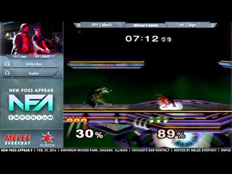 New Foes Appear 5 - SPY | MacD (Falco, Sheik) vs. VH | Sago (Marth, Luigi) - Winner's Semis