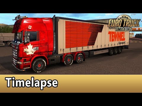 ETS2 Timelapse von Schweden nach Helsinki Finnland - Dashcam Zeitraffer - ETS2 ProMods 2.20