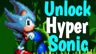 How To Unlock Flying Hyper Sonic