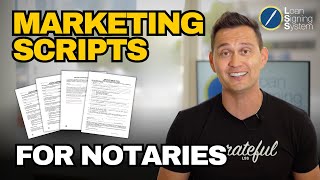 Marketing Scripts to Get Notary Signing Jobs Directly From Title, Escrow, and Realtors! [2023]