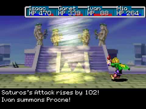 Golden Sun: Saturos And Menardi Boss Battle