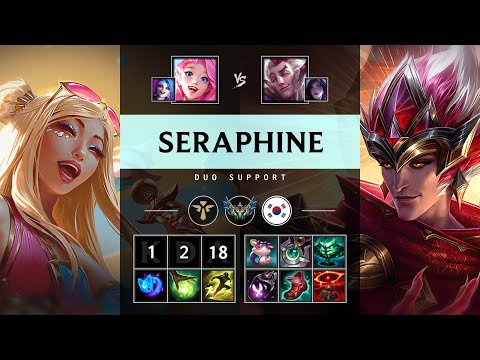 Seraphine Support vs Rakan - KR Challenger Patch 25.S1.3