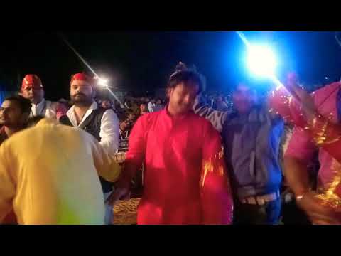 रन भन रन भन ओ तोर खेले दुलरवा प्रतापपुर में जगराता के दौरान मास्टर सुनील राजेश गुप्ता की आवाज में