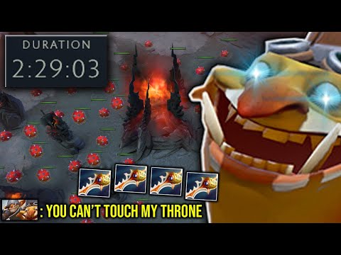 Who say New techies no more long game? WTF 2:30h game 7.31 - You can't touch my throne!!
