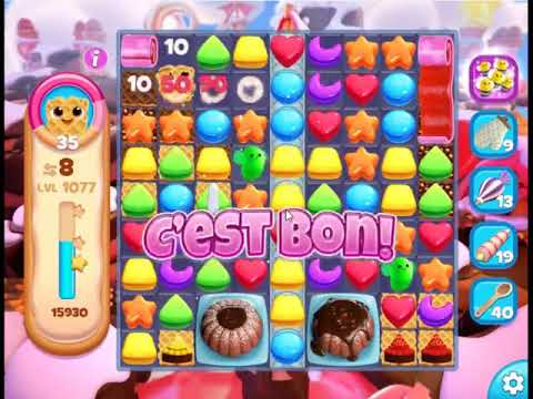Cookie Jam Blast Level 1077 - NO BOOSTERS 🍪 | SKILLGAMING ✔️