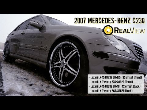 RealView - 2007 Mercedes-Benz C230 w/ Staggered 20" Lexani LX-15s & 25" Lexani LX-Twentys