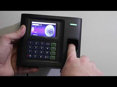 How to Register a New Employee's Fingerprint in Your Time Clock