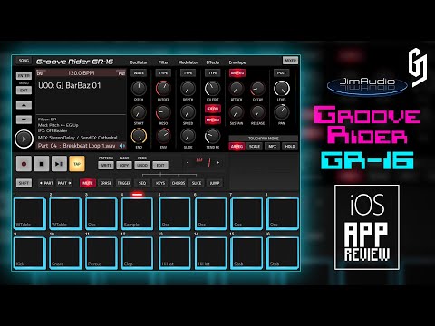 iOS App - Groove Rider GR-16