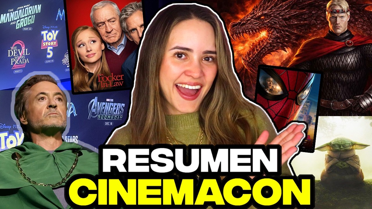 TODO lo que pasa en el trailer de AVENGERS DOOMSDAY 😱💚🔥 Resumen CinemaCon 2026, Warner, Universal...