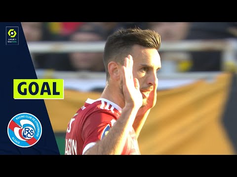 Goal Adrien THOMASSON (68' - RCSA) FC NANTES - RC STRASBOURG ALSACE (2-2) 21/22