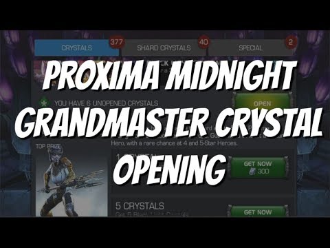 Proxima Midnight Grandmaster Crystal Opening - Marvel Contest of Champions
