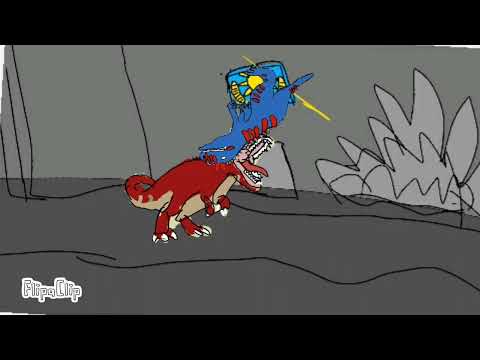 Dinosaurs Battle Championship Would s2: Carcharodontosaurus vs Cryolophosaurus